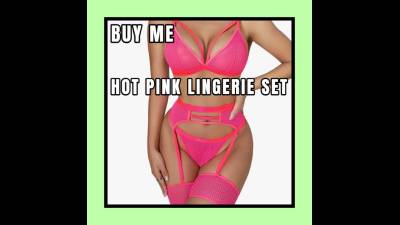 Buy Me Hot Pink Lingerie Set