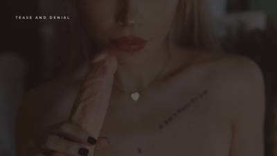 Love Sucking This Dildo!
