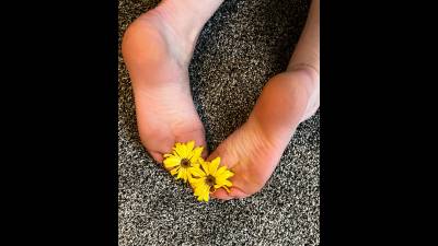 Flowers On Feet