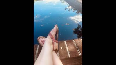 Little Footsies By Water