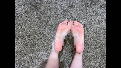 Picture Of Your Goddess' Oiled Up, Freshly Pedicured Feet