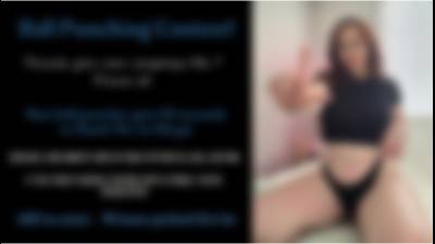 Ball Busting Contest!