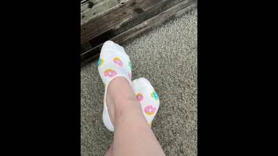 Look At My New Socks!! Now Take A Look At Me Stepping On You With My New Socks!