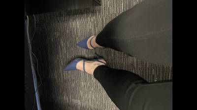 More Office Fun In Heels