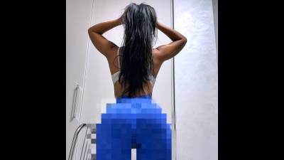 Yellow Leggings Princess Tease