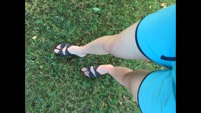 My Feet In Well-Worn Sandals