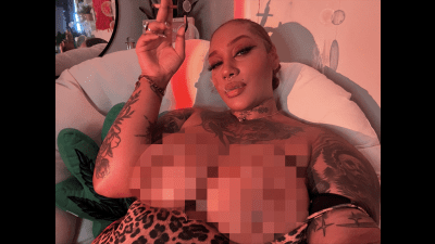 Topless Smoking