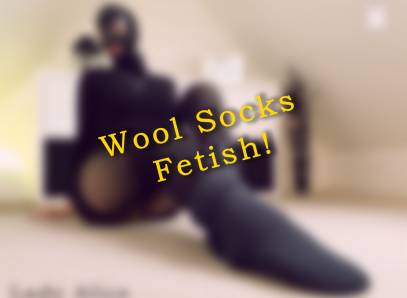 Wool Socks Fetish Wollsocken- Fetisch