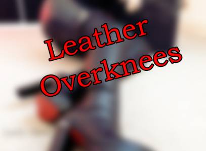 Worship My New Leather Overknee Boots