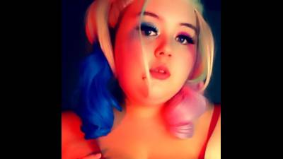 Plus Size Harley Quinn Cosplay 1