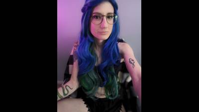 Blue Haired Goddess