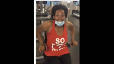 Sunshine Working Up A Sweat