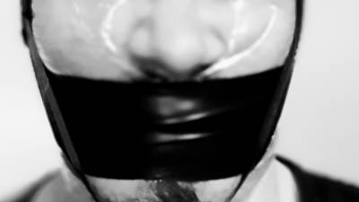 Head Wrapped And Taped Tight