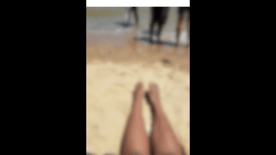 Ebony Beach Feet
