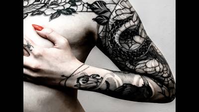 Artsy B&W Tattoos (2/4)