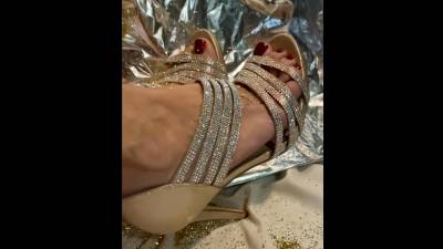 Slow Motion And Sparkles Feet 45S