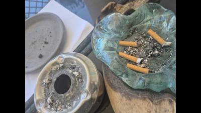 "Human Ashtray - You Breathe For Me, And I Choke You With Pleasure."