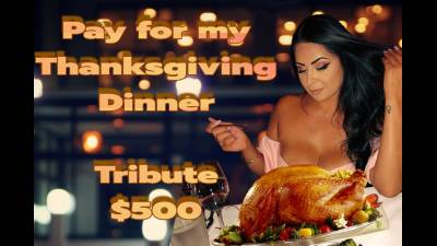 Pay For My Thanksgiving Dinner