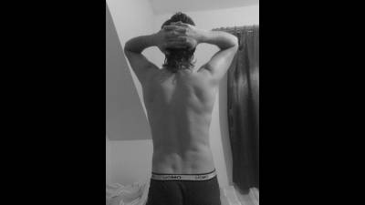 Ant Back View Of A Handsome Man