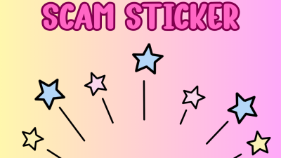 Scam Sticker