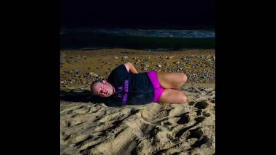 Bondage Bitch On The Beach