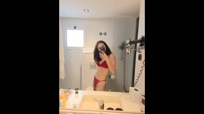 In Sexy Lingerie