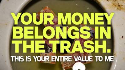 Flush Your Funds Here