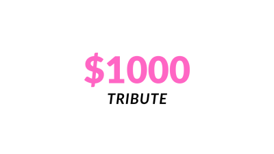 $1000 Tribuute