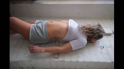 Little Shorts And White T