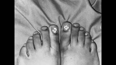 My Pristine Clean Freshly Pedicured Moisturized Toes- Close Up