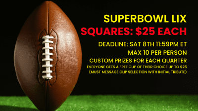 Super Bowl Lix Squares