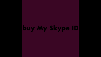 Buy My Skype Id