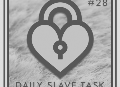 April Daily Slave Task 28