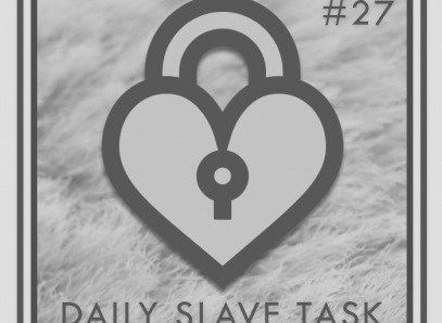 April Daily Slave Task 27