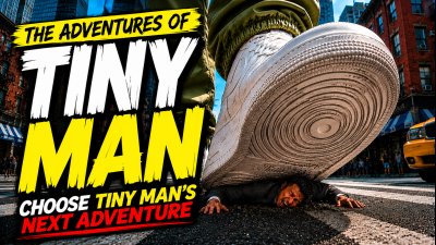 Choose Tiny Man's Next Adventure (Digital Fantasy, Giantess)