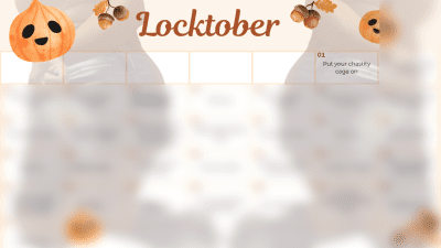 Locktober 2024 Calendar