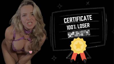 Real Loser- Official Certificate + Task