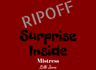 *Ripoff* A Foot