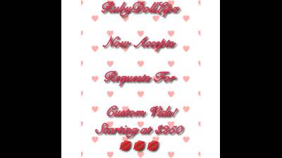 Rubydolllipz's Huge Lips Custom Vids Requests