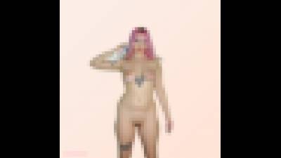 Lotion Covered Titties