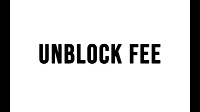 Unblock Fee