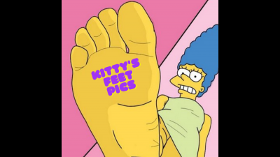 Feet In Pink Fuzzy Socks