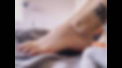 Ankle Tattoo Peeking