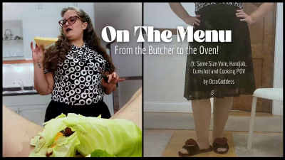 On The Menu: A Same Size Feast With Handjob, Cumshot And Submission Baked In Ft Octogoddess Femdom POV