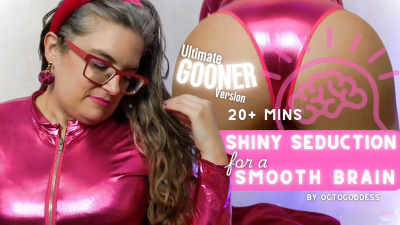 Shiny Seduction For A Smooth Brain Ultimate Gooner Version: Octogoddess **** Shiny Pink Mental Domination With Pantyhose Destruction 20+ Mins