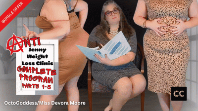 Antijenny Weight Gain Clinic Complete Program Bundle Ft: Octogoddess Feminization, Fattening, Weight Gain Encouragement Bundle Captioned Version
