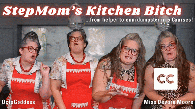 Stepmoms Kitchen Bitch: From Helpful Stepson To Gay Cum Dumpster In Just Five Courses Femdom Dinner Party Bundle POV Captioned Version