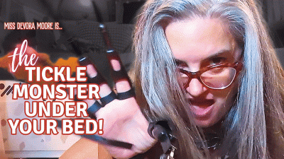 Tickle Creature Lives Under Your Bed: Ft Octogoddess Sadistic MILF Domme Tickler POV