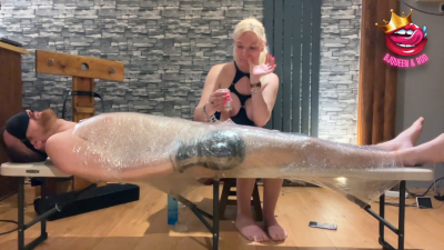 Bondage Wrapped Edging Ruined Orgasm