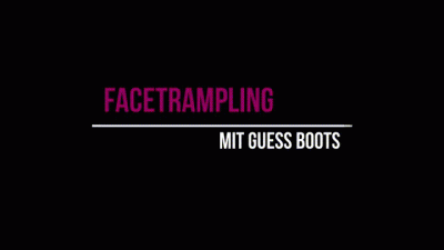 Facestanding Und Trampling In Guess Boots
